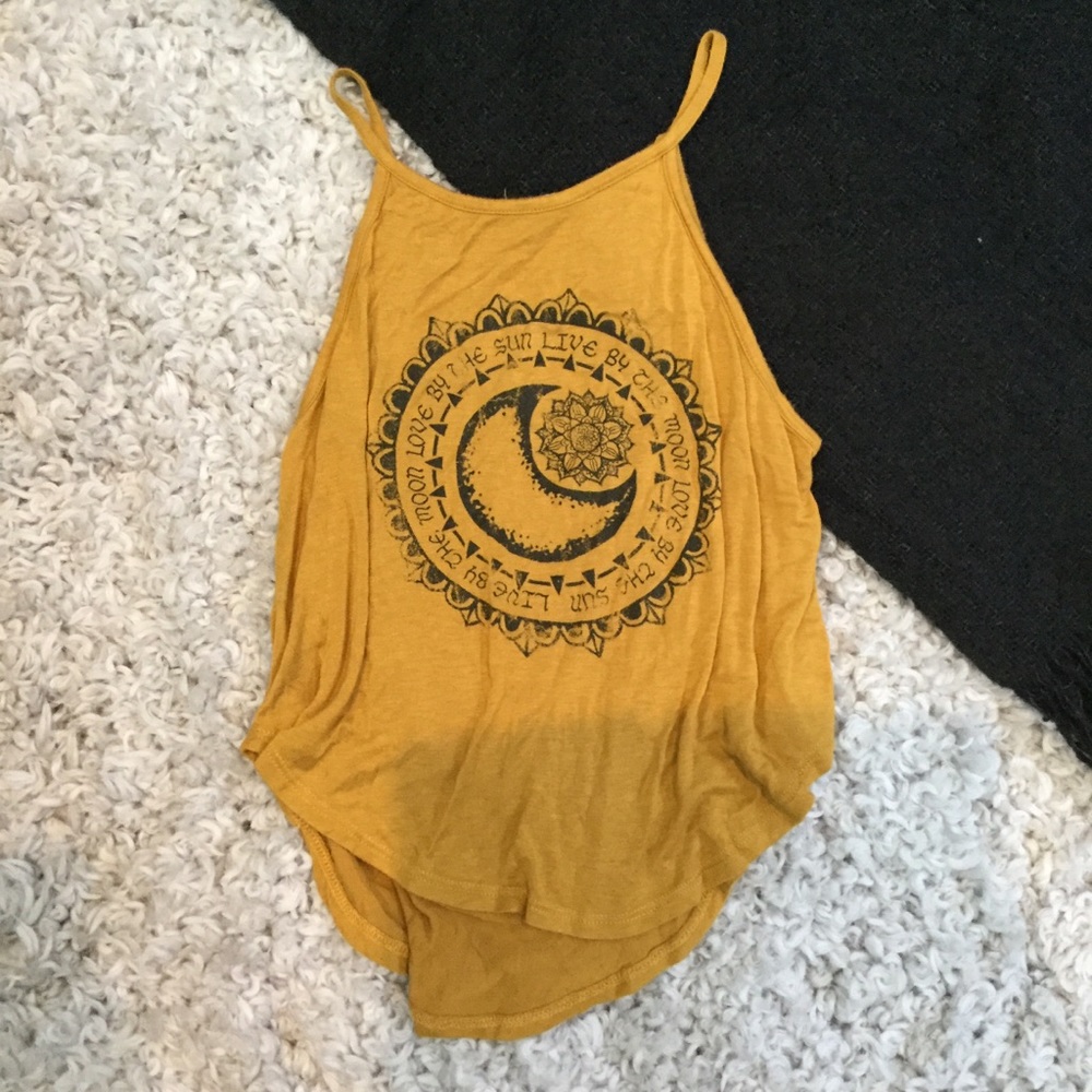 G Mini Yellow Mandala Tank